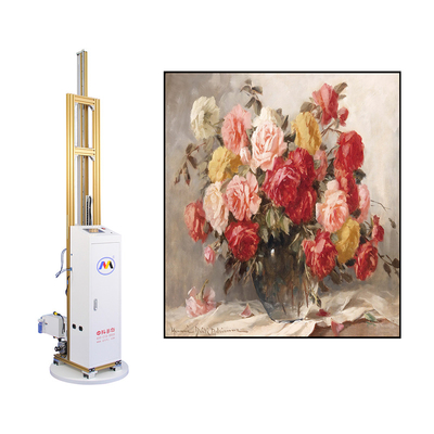 Hotels Vertical Wall Printing Machinery Equipment 3D Wall Printer For Photo Painting